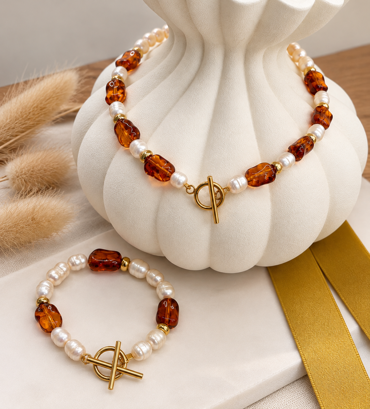 Parure Maëlia - Collier & Bracelet